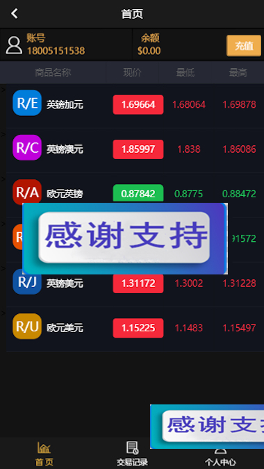 最新Thinkphp5晒单版微交易美金版无加密源码,可群控单控支持第三方支付(图1) 1619270224420872.jpg