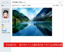 TAG标签自动获取SEO 1.3 商业版 百度优化工具 Discuz插件(图1) c4255fc99c.jpg