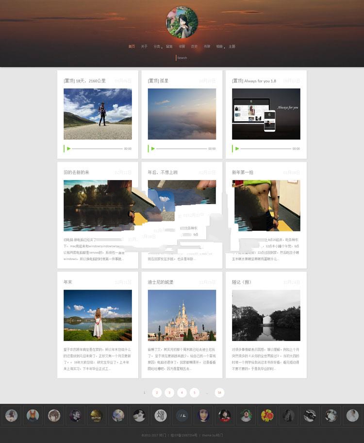 WordPress响应式主题模板Always for you 1.7_源码下载(图1) 8aadf93167.jpg