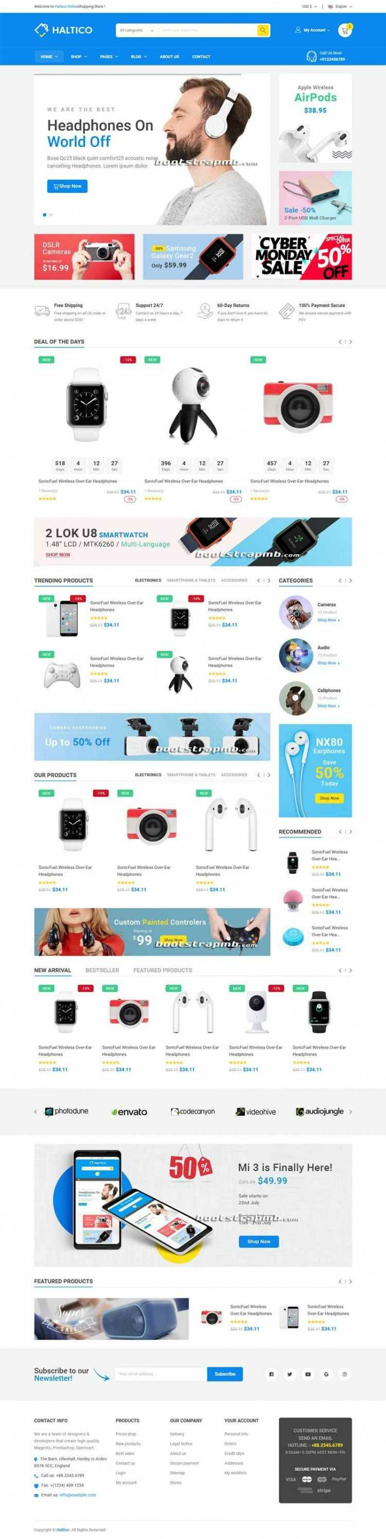 蓝色Bootstrap4大型响应式数码产品设备商城HTML5模板(图1) 1608275655562483.png