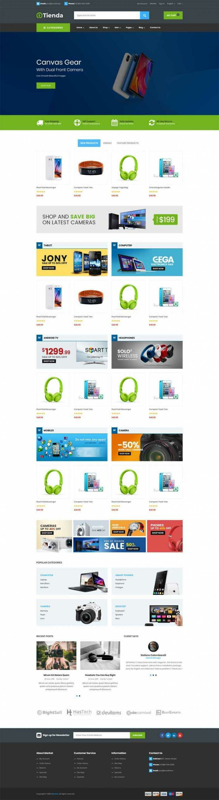 Bootstrap4手机数码商城响应式前端HTML5模板(图2) 1608276752384993.png