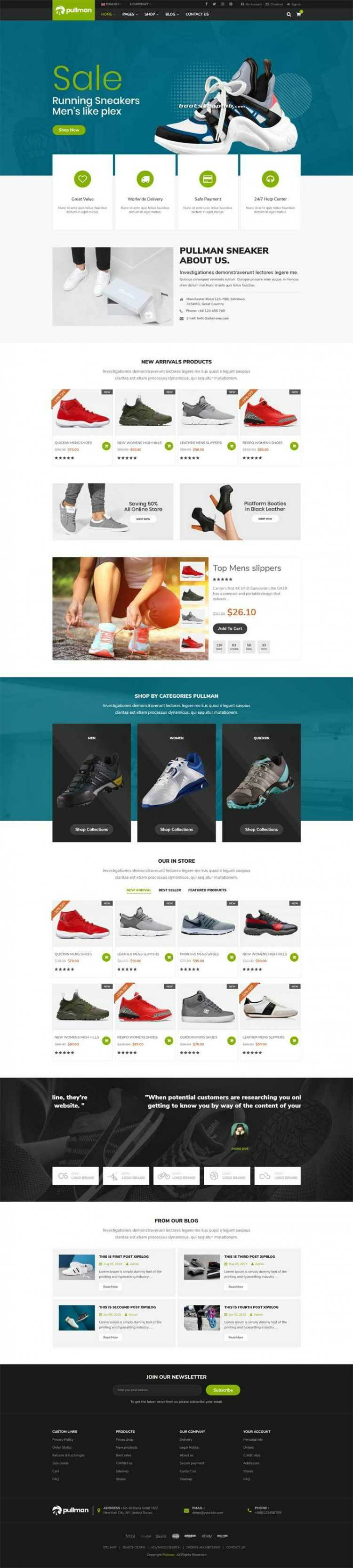 Bootstrap精美响应式运动鞋在线商城HTML5模板(图1) 1608273773279038.png