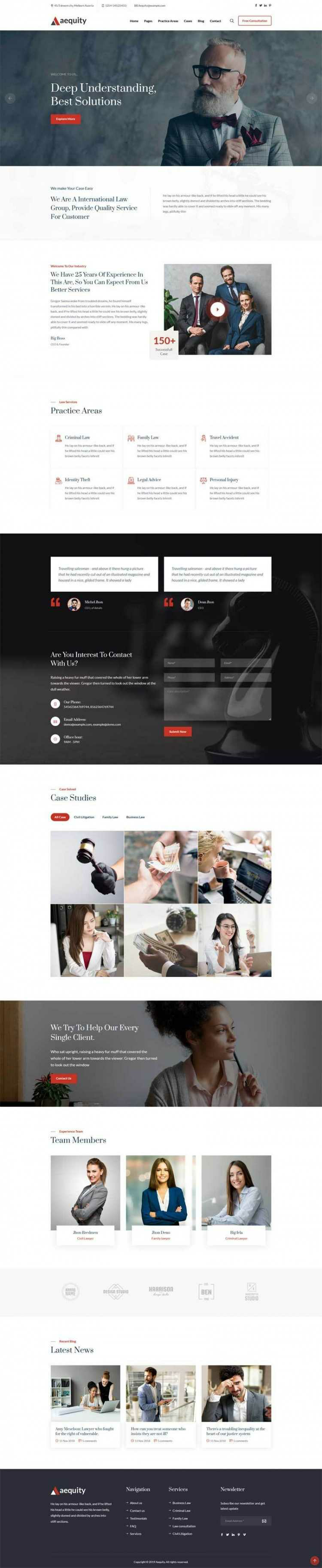 bootstrap响应式大气律师法律工作室律师事务所HTML5模板(图1) 1608281261224234.png