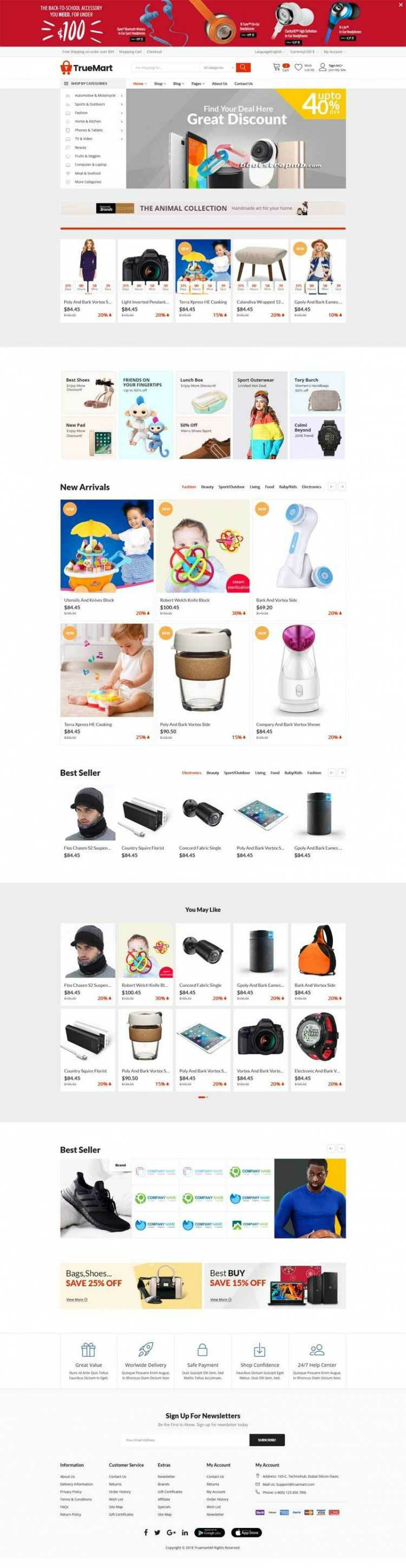 Bootstrap响应式大型综合超市商城html模板(图1) 1608275818547292.png