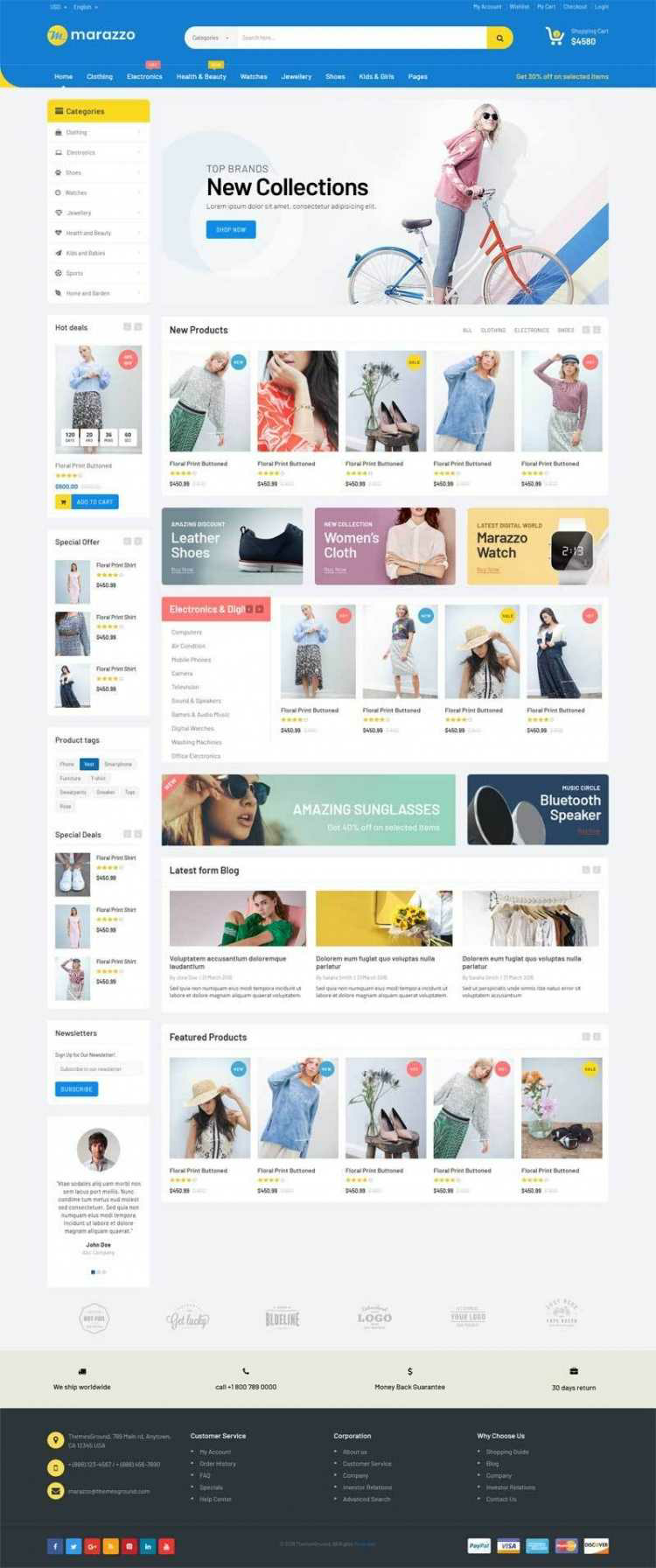 Bootstrap响应式综合购物商城网站HTML5模板(图1) 1608280849387333.png