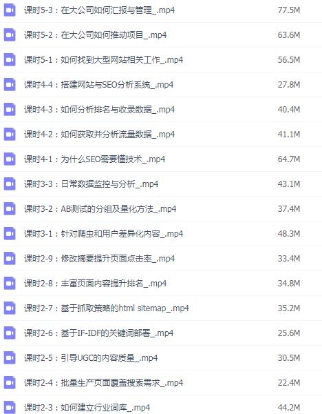夫唯SEO 大型网站SEO执行方案(共23课)(图1) 1608706521924362.jpg