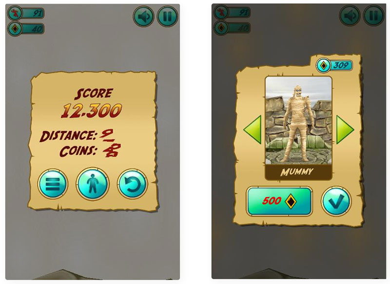 网页小游戏-神庙逃亡-可引流用-完善运营代理后台