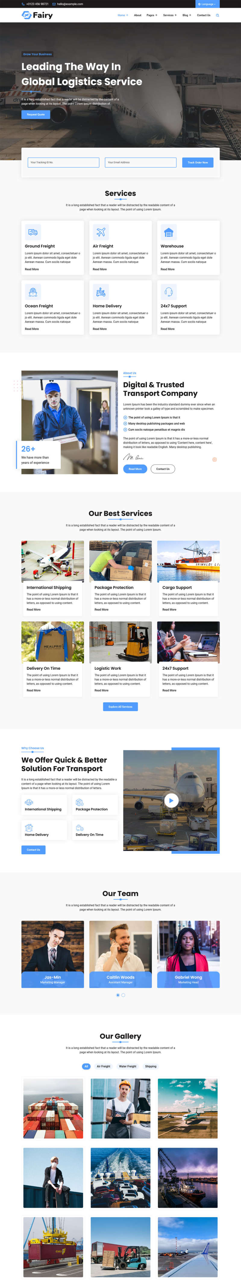 多功能的物流快递行业HTML模板以及其他(图1) 1698671388815821.jpg