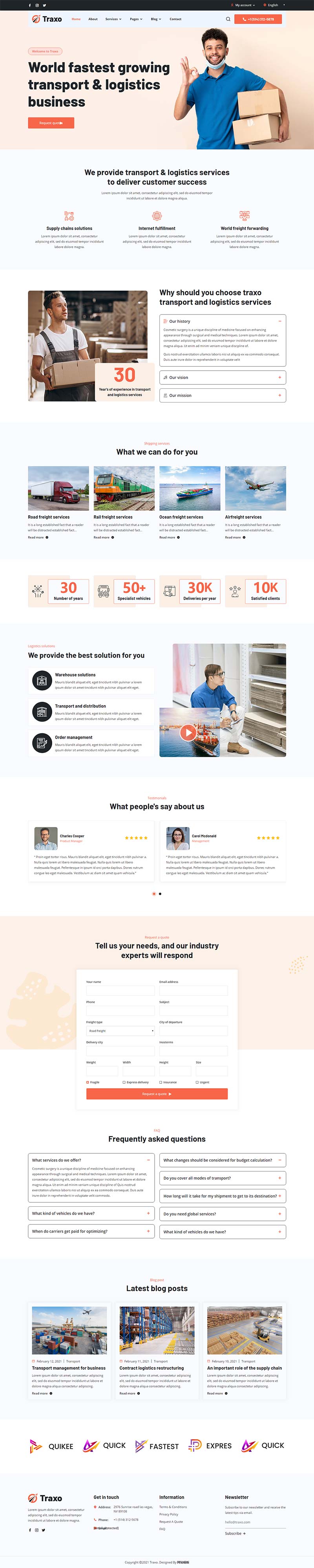 多用途的物流快递公司静态HTML模板(图1) 1698374264974997.jpg