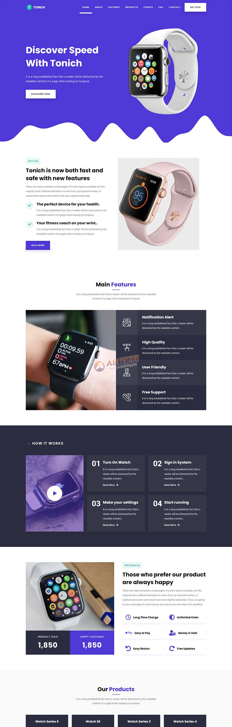 app应用单页落地页,app产品介绍着陆页模板下载(图1) 1698309188683780.jpg